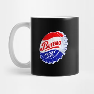 Vintage Buffalo Bison Hockey Club Mug